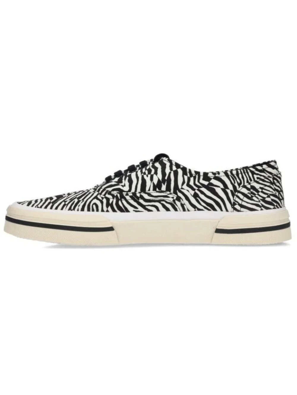 Celine Elliot Zebra All Over Patternlow Cut Sneakers